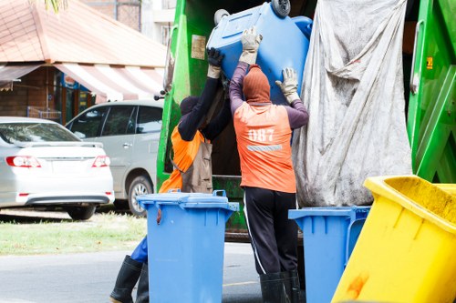 Efficient house clearance process in action